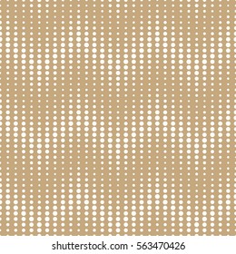Abstract geometry gold deco art halftone chevron pattern