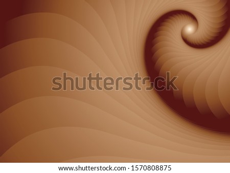 Abstract geometry Golden ratio. Fibonacci number Circles in proportion vector background.