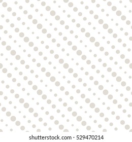 Abstract geometry gray deco art halftone polka pattern