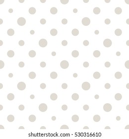 Abstract geometry gray deco art halftone polka pattern