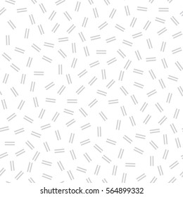 Abstract geometry gray memphis style fashion pattern