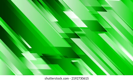 Diseño de plantilla de fondo verde de geometría abstracta