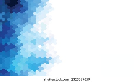 Geometría abstracta patrón de fondo de textura blanca hexagonal. con espacio para la ilustración text.vector.