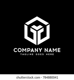 Abstract Geometry Hexagon logo Symbol. Modern template Flat design signs. vector icon illustration - Vector