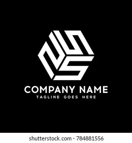 Abstract Geometry Hexagon logo Symbol. Modern template Flat design signs. vector icon illustration - Vector