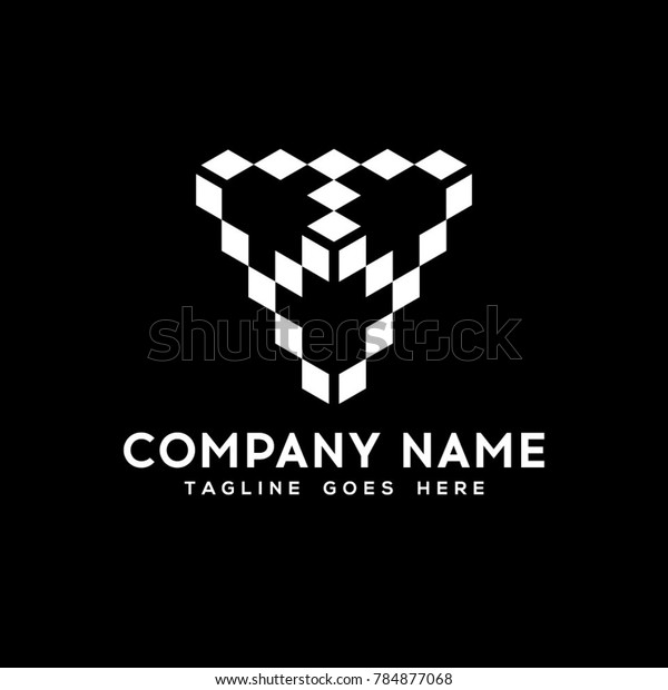 Abstract Geometry Hexagon Logo Symbol Modern Stock Vector Royalty