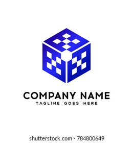 Abstract Geometry Hexagon logo.modern template design.vector icon illustration - Vector