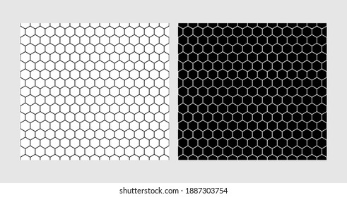 Abstract geometry hexagon pattern, hexagonal net background