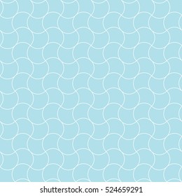 Abstract geometry hipster fashion blue pillow pattern