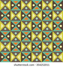 Abstract geometry hipster fashion pillow square pattern