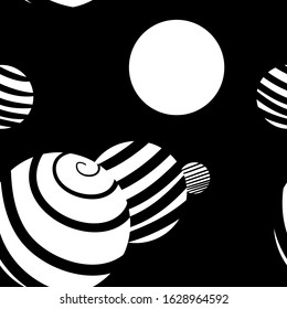 abstract geometry with line seamless pattern background