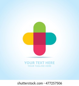 Abstract geometry logo, design concept, emblem, icon, flat logotype element for template.