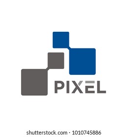 Abstract geometry logo design template vector illustration