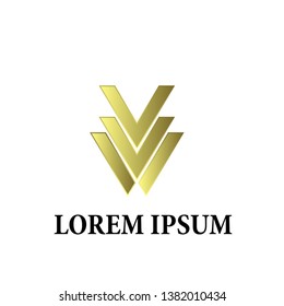 abstract geometry logo icon for business company 