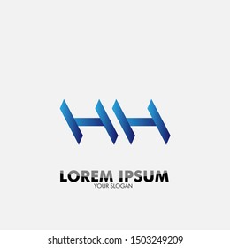 abstract geometry logo icon for business company or sport team