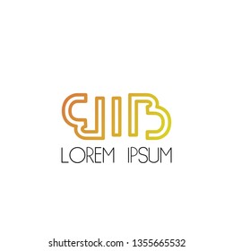 Abstract geometry logo icon, sign or symbol for business logo icon