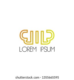 Abstract geometry logo icon, sign or symbol for business logo icon