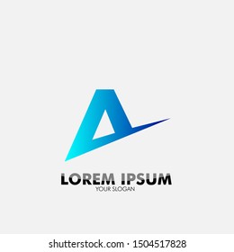 abstract geometry logo icon for sport game team and business technology company