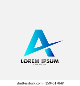 abstract geometry logo icon for sport game team and business technology company