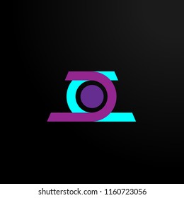 abstract geometry logo, symbol, icon, or sign vector has mean dynamic, trusted. it can use for business, sport, or game company logo or symbol.