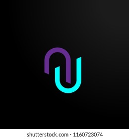 abstract geometry logo, symbol, icon, or sign vector has mean dynamic, trusted. it can use for business, sport, or game company logo or symbol.