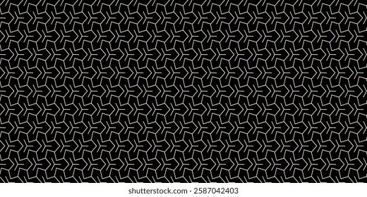 Abstract Geometry in Luxurious Black