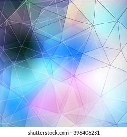 abstract geometry mosaic background, vector illustration, clip art