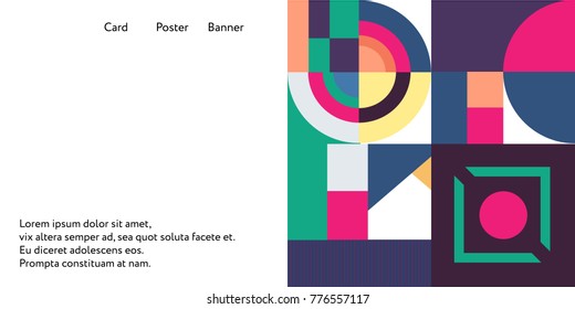 Abstract geometry multicolor background. Trendy geometric triangle hipster background. Ideal for gadgets backdrop or presentations.