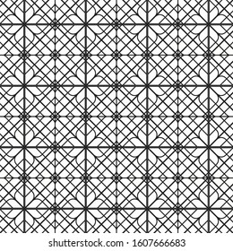 Abstract geometry on background. vector pattern. pattern is on swatch panel.