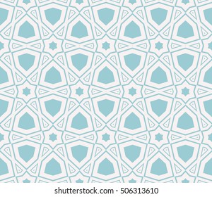 Abstract geometry pattern. Line and shape. Vector illustration. Design for wallpaper, notebook, fabric, scrapbook. blue color