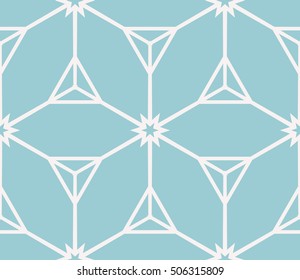 Abstract geometry pattern. Line and shape. Vector illustration. Design for wallpaper, notebook, fabric, scrapbook. blue color