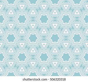 Abstract geometry pattern. Line and shape. Vector illustration. Design for wallpaper, notebook, fabric, scrapbook. blue color