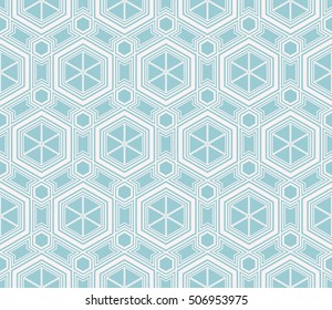 Abstract geometry pattern. Line and shape. Vector illustration. Design for wallpaper, notebook, fabric, scrapbook. blue color