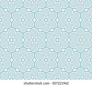 Abstract geometry pattern. Line and shape. Vector illustration. Design for wallpaper, notebook, fabric, scrapbook. blue color