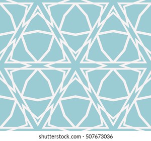 Abstract geometry pattern. Line and shape. Vector illustration. Design for wallpaper, notebook, fabric, scrapbook. blue color