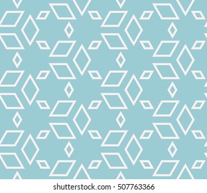 Abstract geometry pattern. Line and shape. Vector illustration. Design for wallpaper, notebook, fabric, scrapbook. blue color