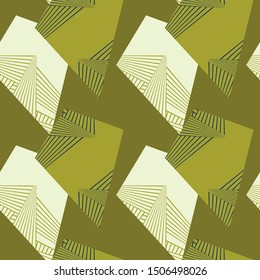 Abstract geometry pattern. Seamless background.