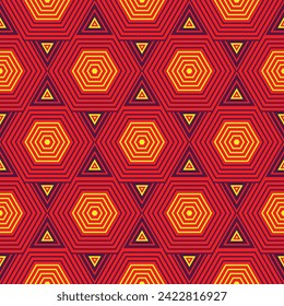 Abstract geometry pattern seamless. Background for festive lunar new year