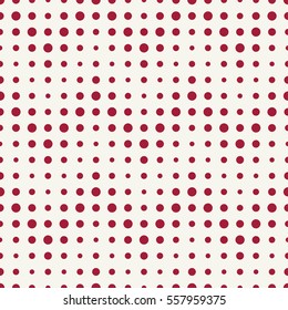 Abstract geometry red deco art halftone chevron pattern