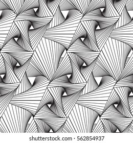 Abstract geometry seamless pattern