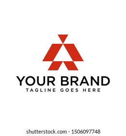 Abstract Geometry Shape Logo Design