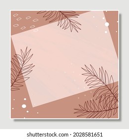 Abstrakte Geometrie Formen Vektorgrafik EPS10 handgezeichnet gestrichen zeitgenössische Ästhetik Mitte des Jahrhunderts moderne Kunst nordische Design-Stil