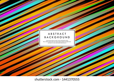 Abstract geometry stripes vector background for use in design.