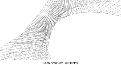 Abstract geometry. Structure background