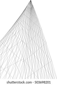 Abstract geometry. Structure background