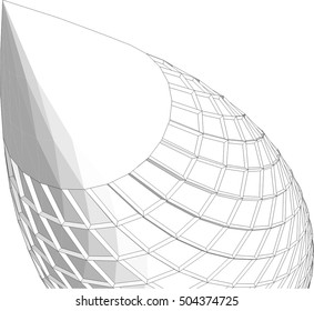 Abstract geometry. Structure background