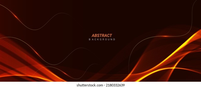Resumen geometría estilizada línea flotante brillante de diseño de patrón futurista vectorial