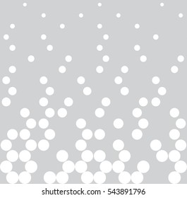 Abstract geometry subtle fashion halftone dots pattern