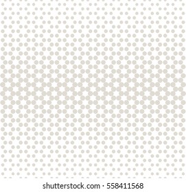 Abstract geometry subtle fashion halftone dots pattern