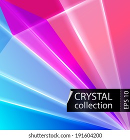 Abstract geometry triangle background with sparks and flashes. Vector Illustration, Graphic Design Editable For Your Design.